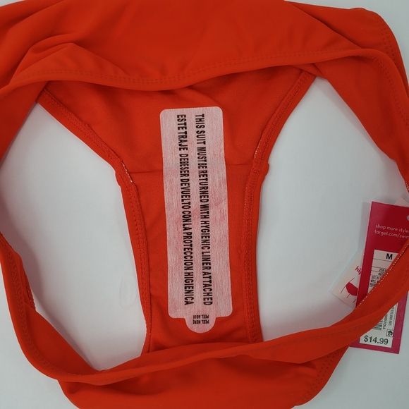 Xhilaration Red Hipster Bikini Swim Bottom - Picture 11 of 11